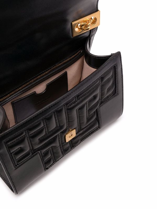 Balmain embossed-monogram crossbody bag