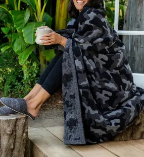 Barefoot Dreams CozyChic Camo Throw