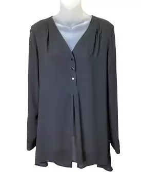 Blouse Long Sleeve By White House Black Market  Size: Xs