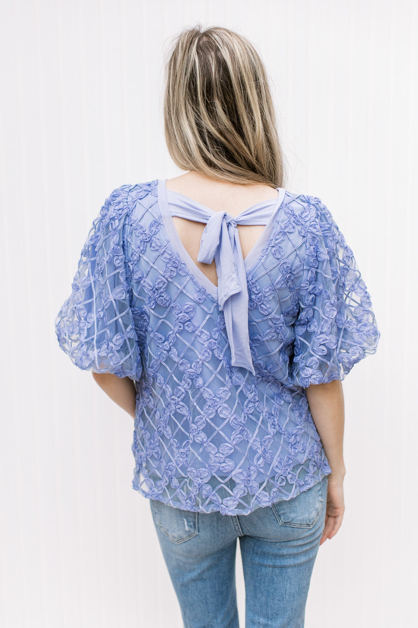 Blue Ribbon Top