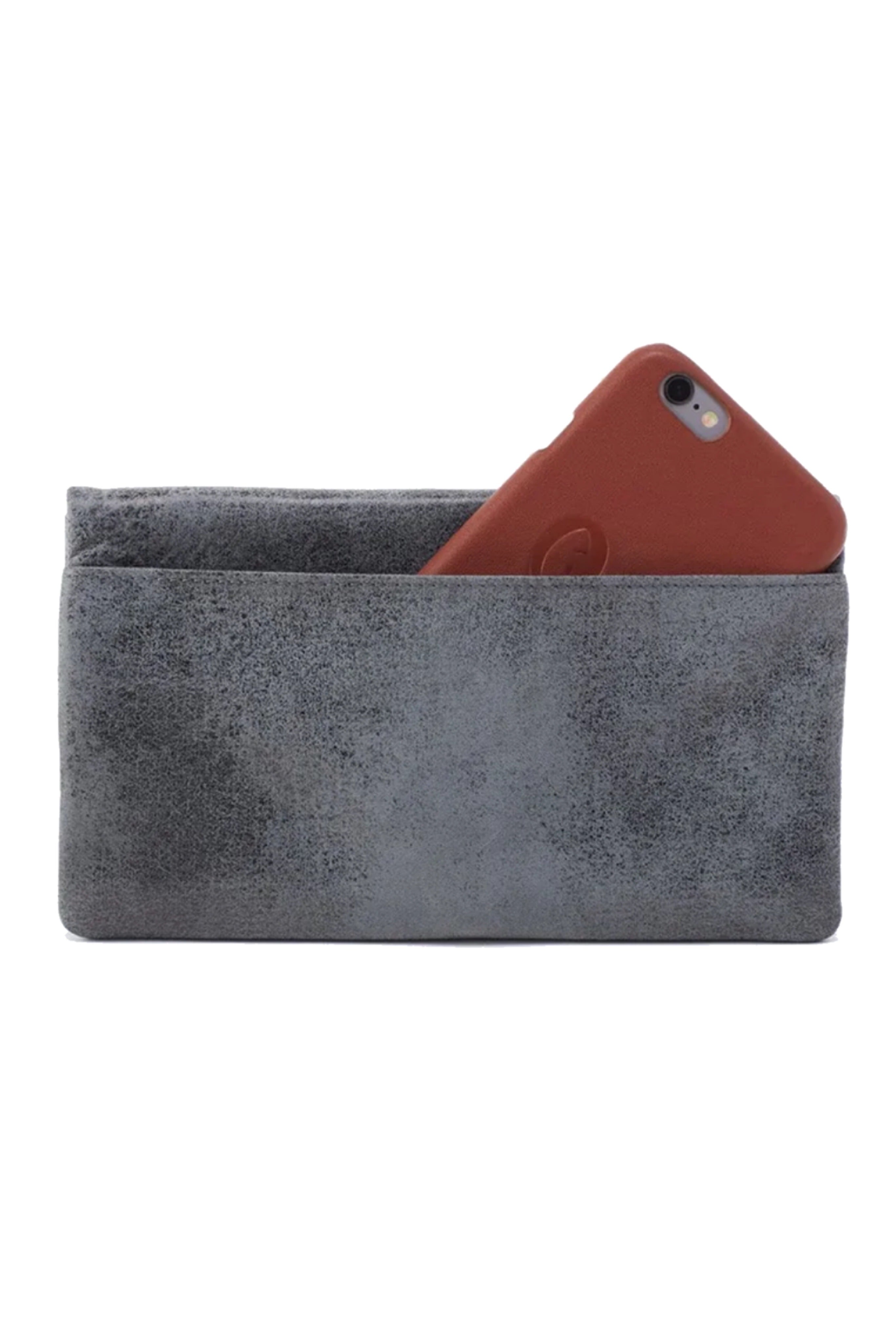 Buffed hide Lumen Continental wallet