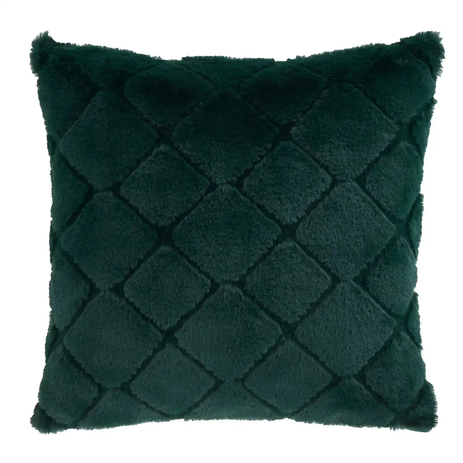 Cosy Diamond Cushion X43 - Green