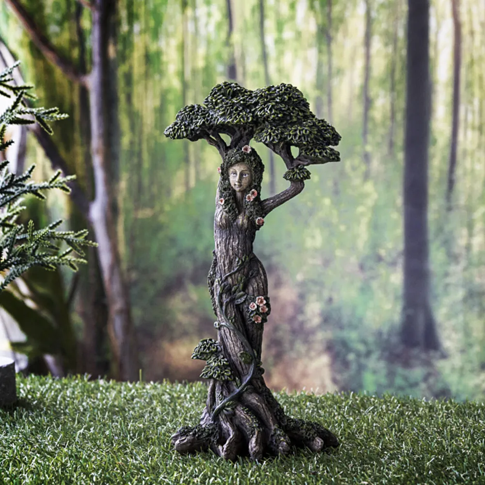 Ent Lady Ash Tree Statue 12