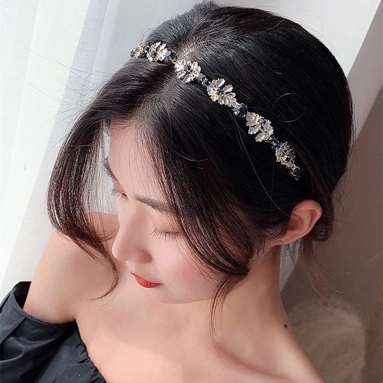 IU Drama Hotel Del Luna Headbands Jang Man Wol Cubic Hair Jewelry Accessories Embellished Accessory Handcrafts