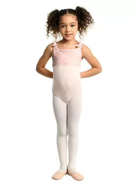 Kids Darline Scalloped Lace Tank Leotard