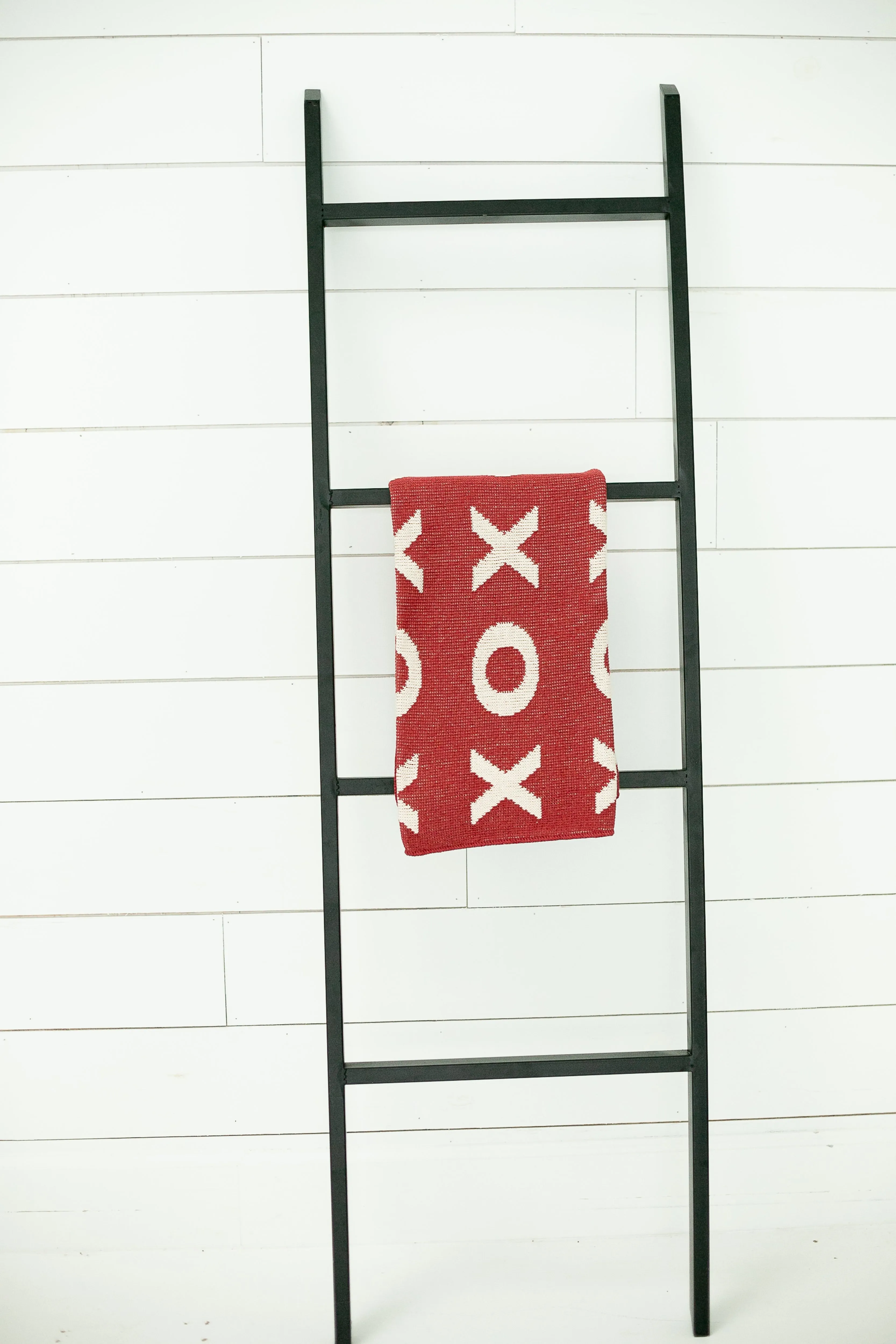 Made in the USA | Recycled Cotton Blend  XO Throw Blanket