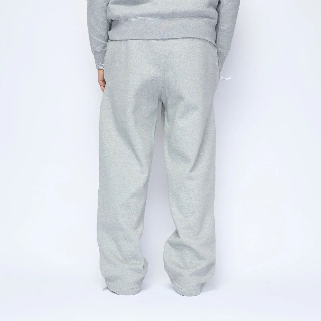 Nike - Solo Swoosh Fleece Pants (Dark Grey Heather/White)