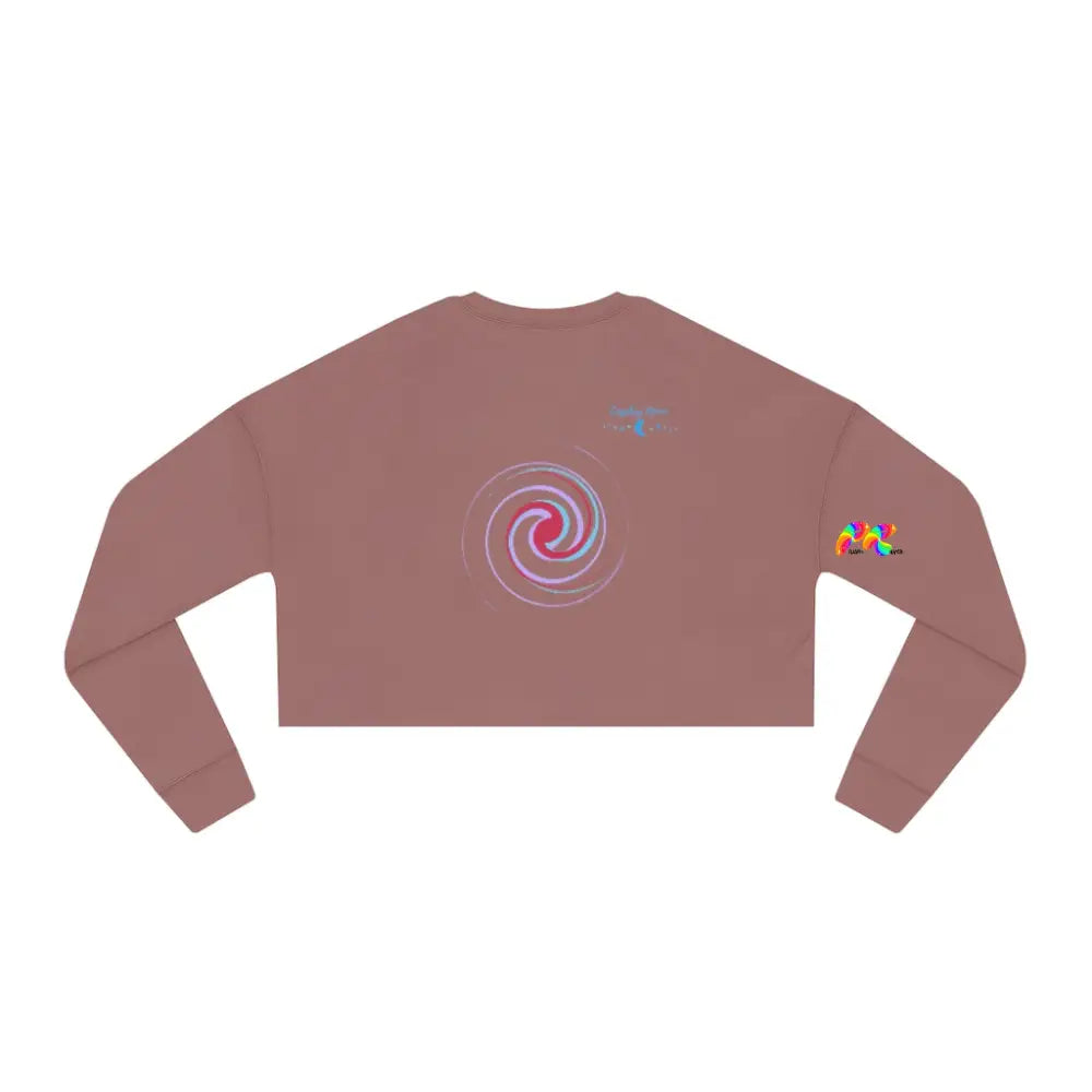 Object Manipulation Cropped Sweatshirt