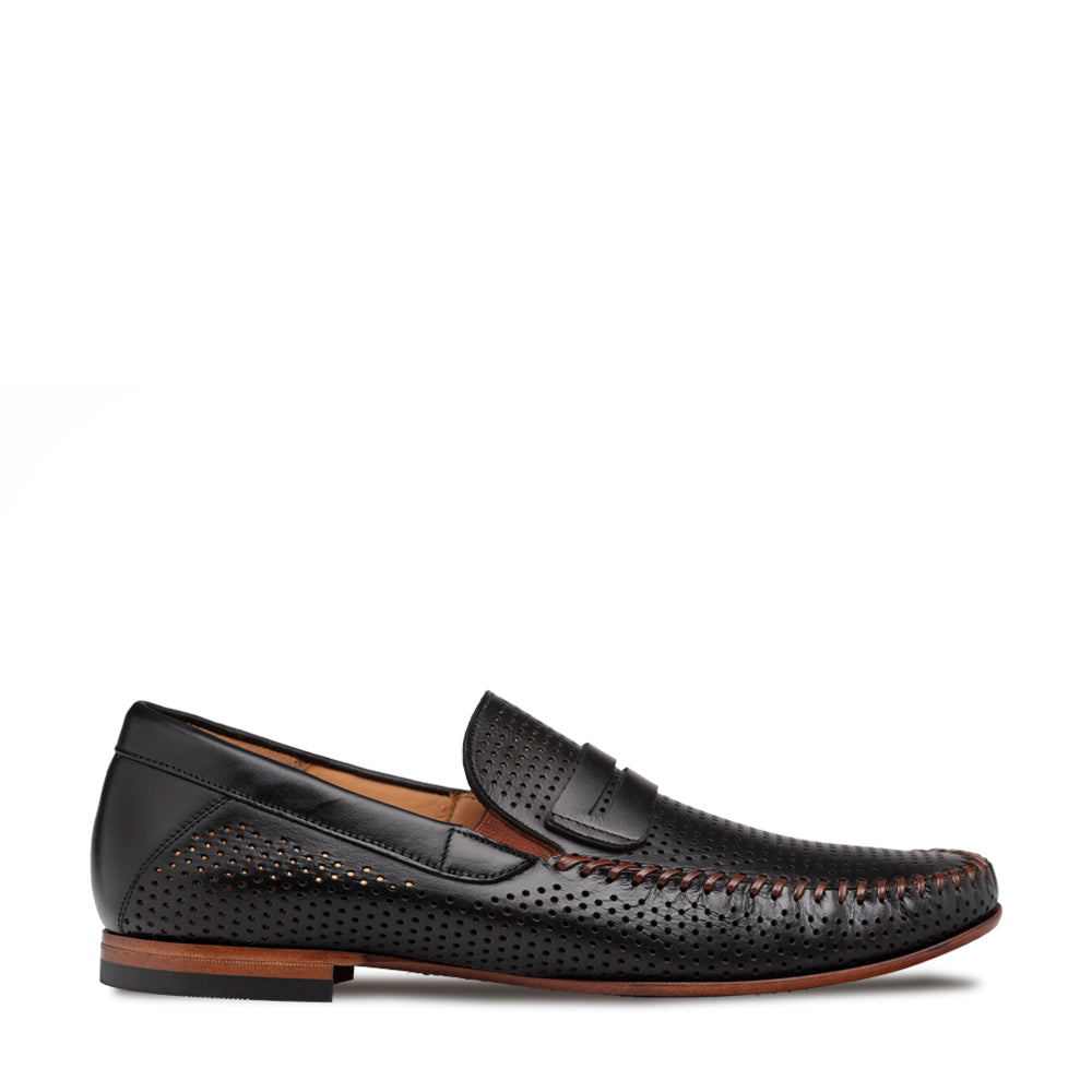 Perforated Penny Moccassin