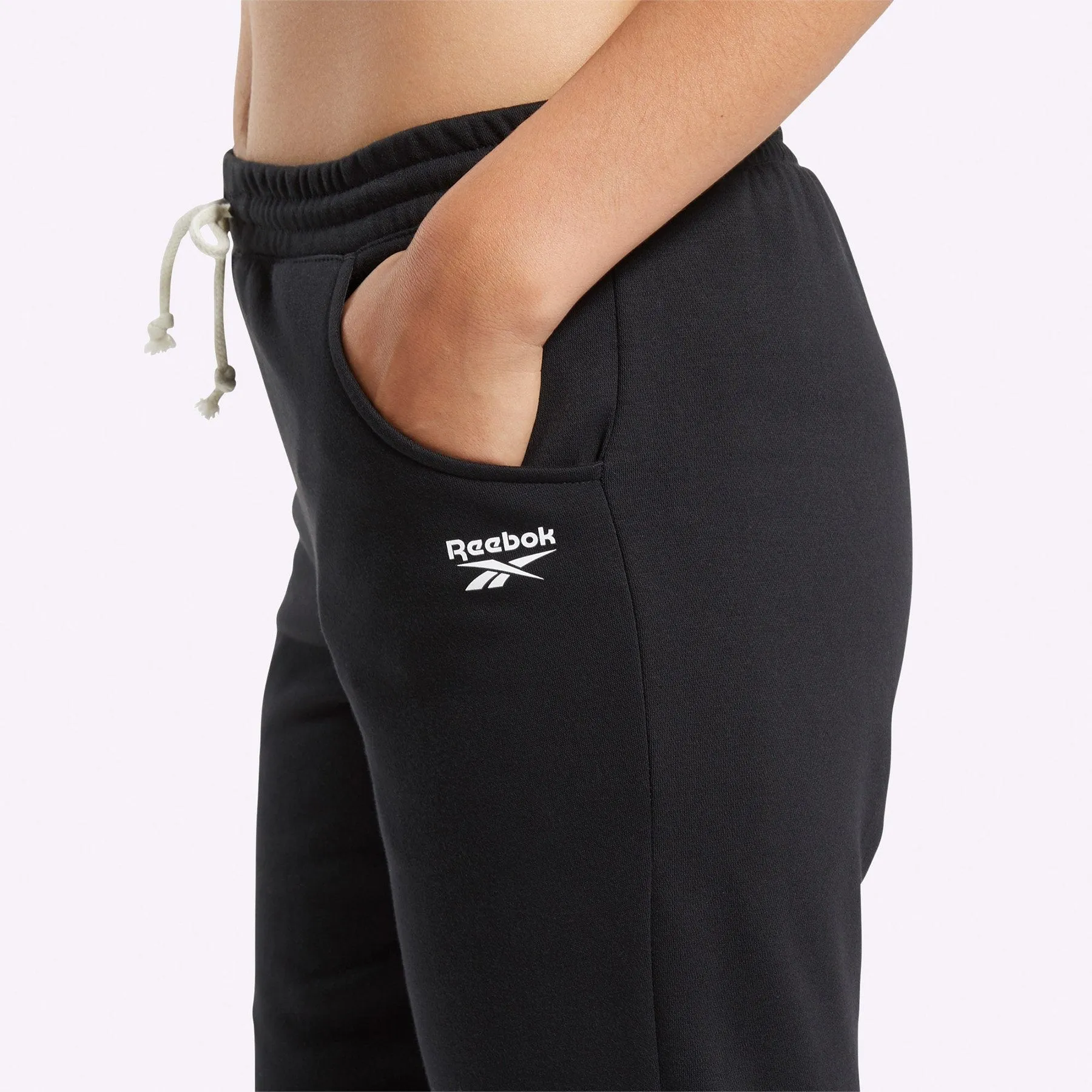 Reebok - Women's Training Essentials Fleece Pants - BLACK