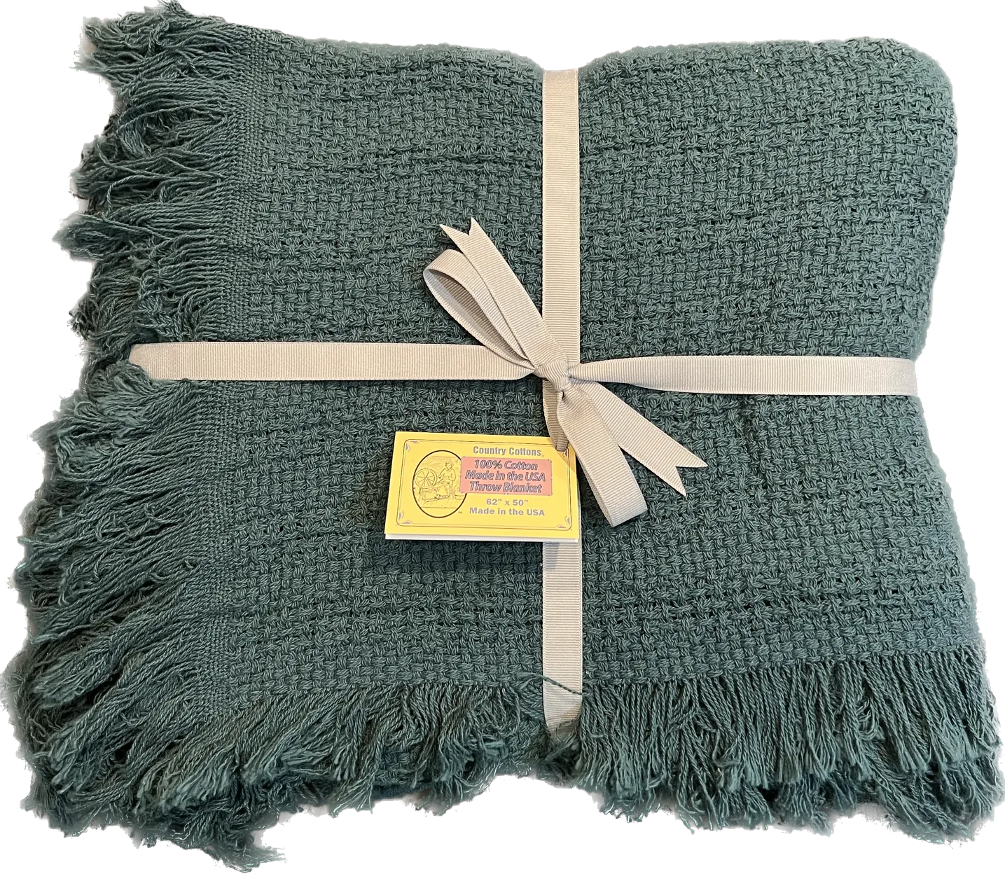 Sale: 100% Cotton Throw Blankets – 50″ x 60″: Teal