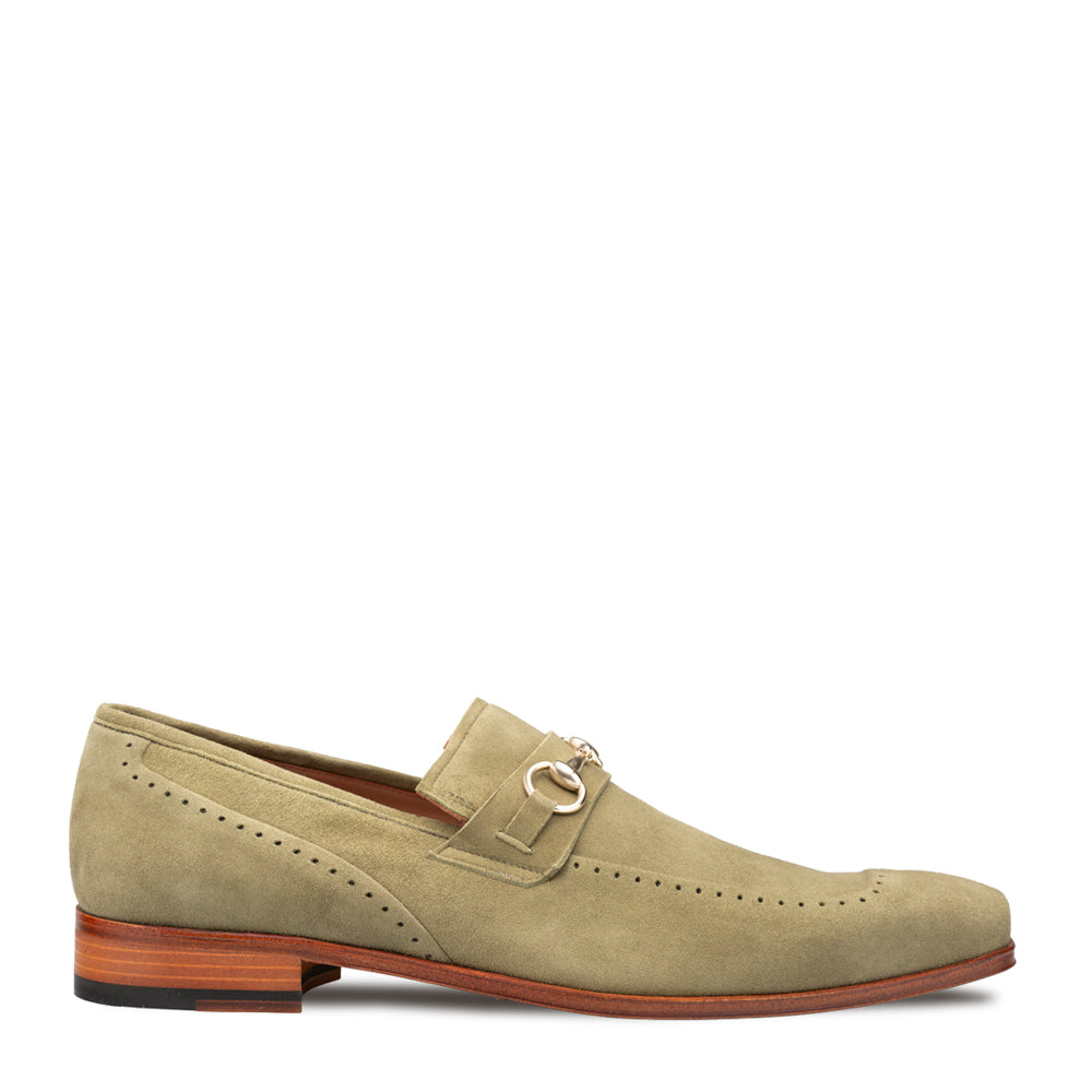 Suede Horsebit Slip On