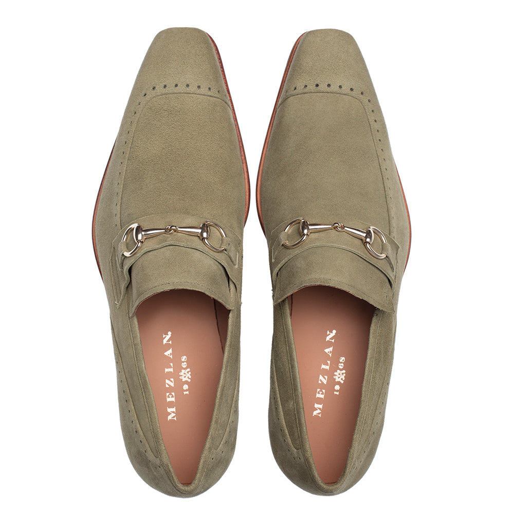 Suede Horsebit Slip On