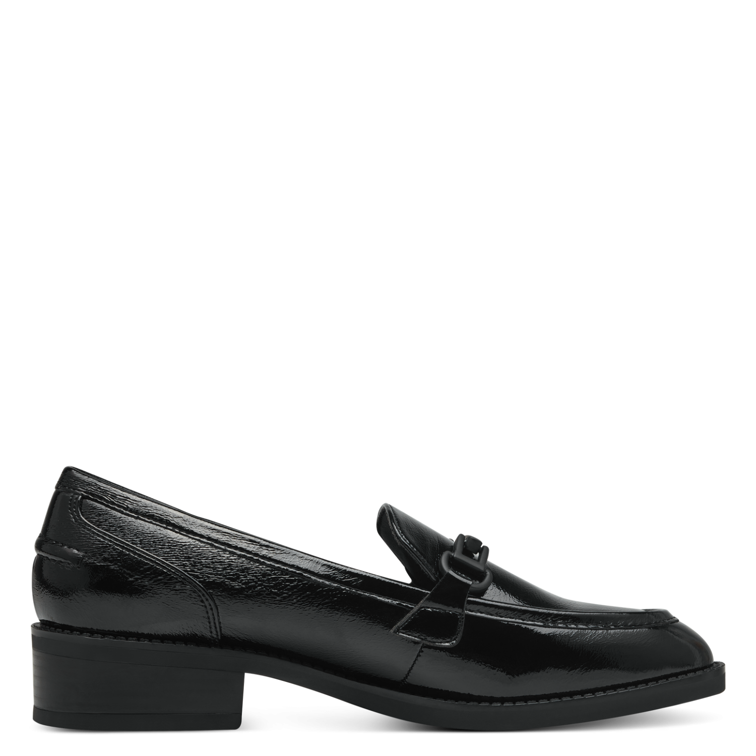 Tamaris Black Patent Loafers