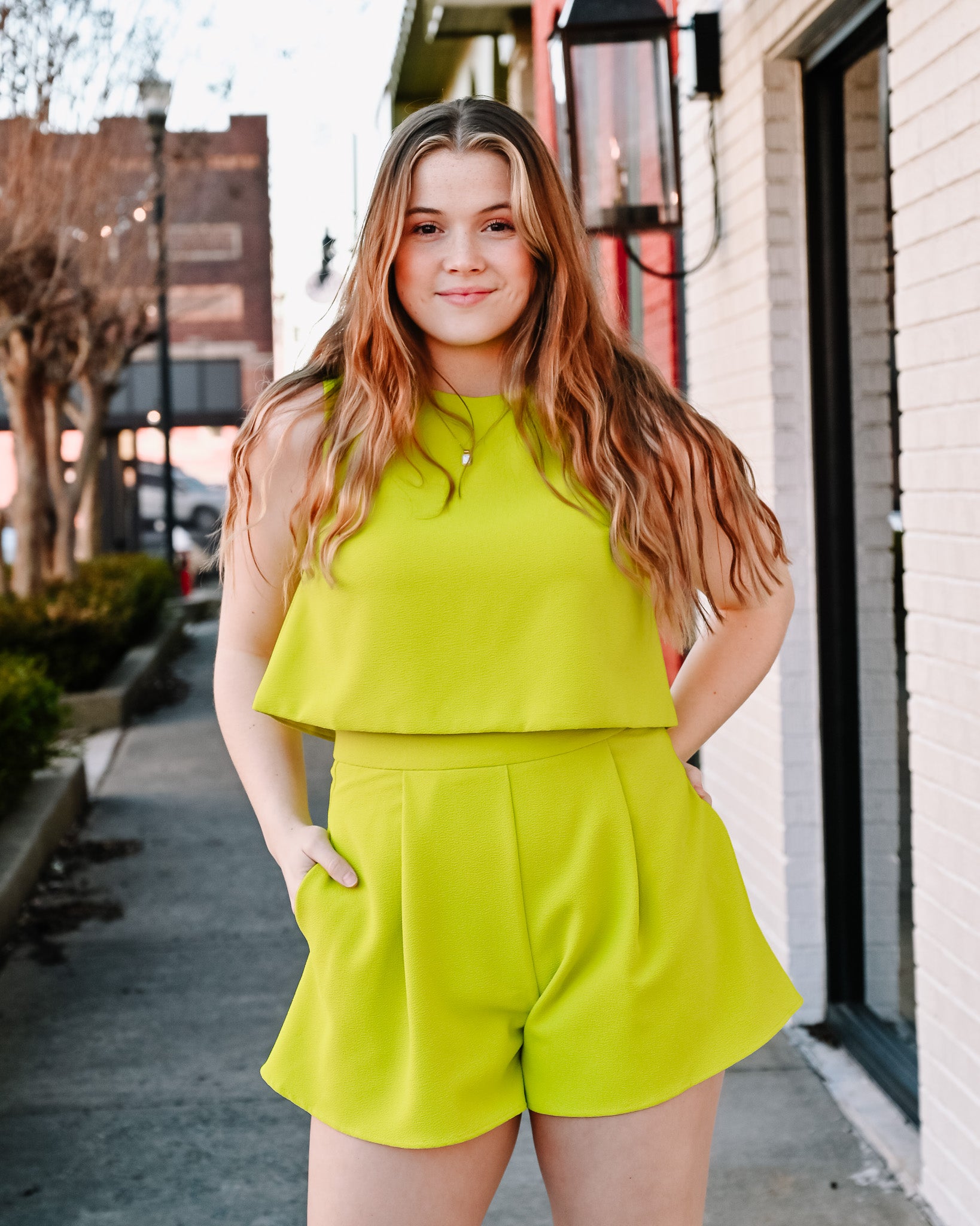 Tropical Punch Sleeveless Top