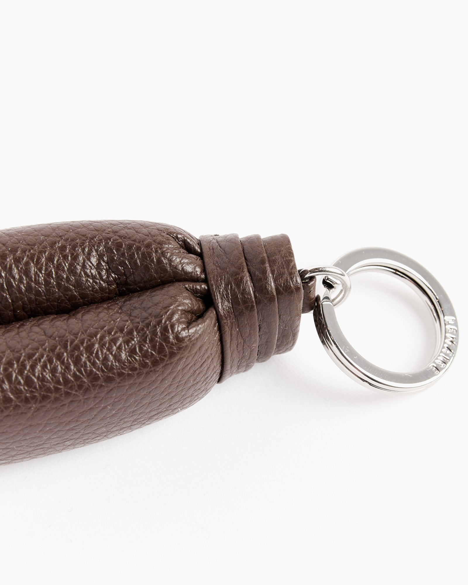 Wadded Key Holder in Pecan Brown